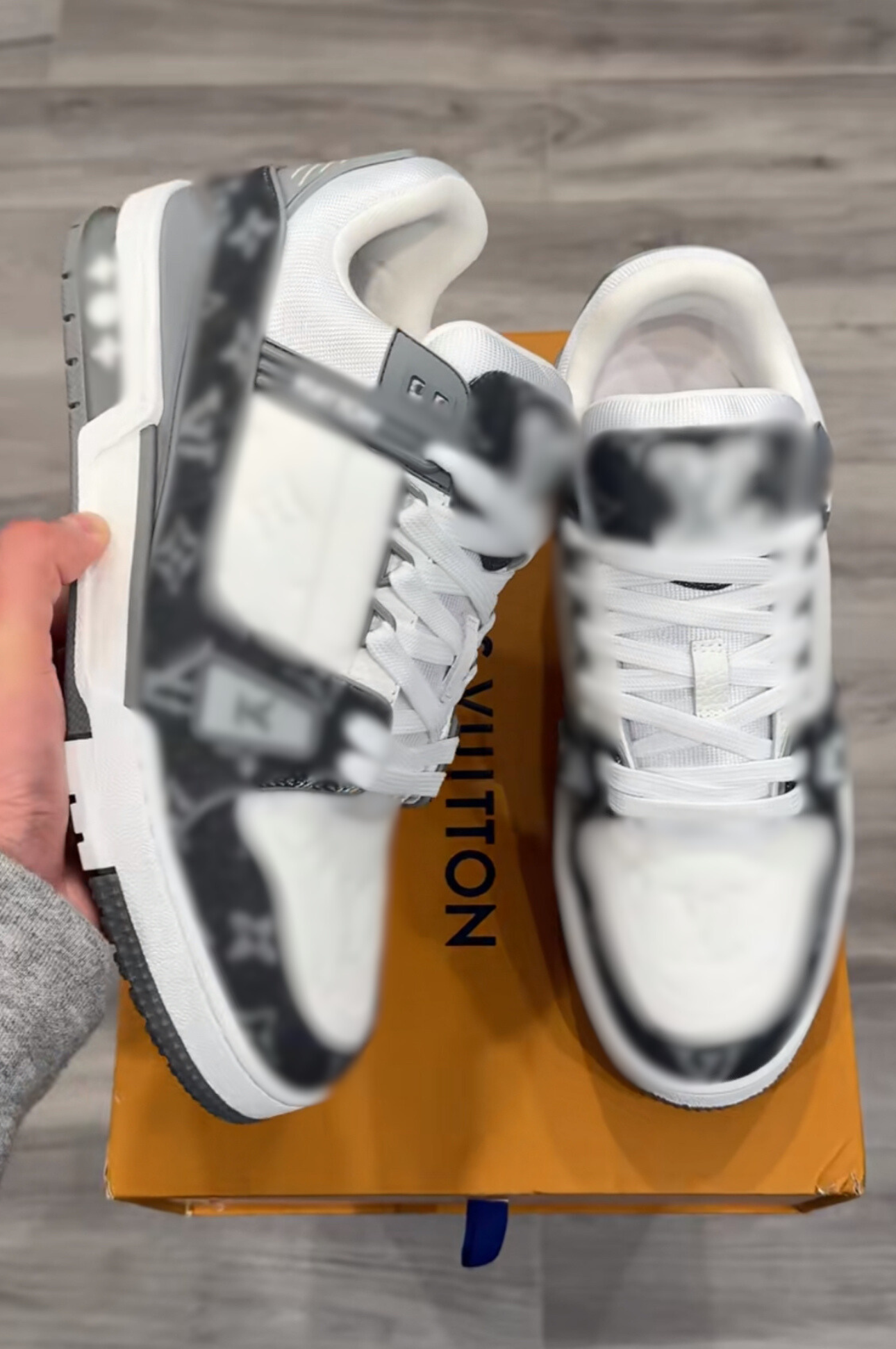 White N Grey LeeVs